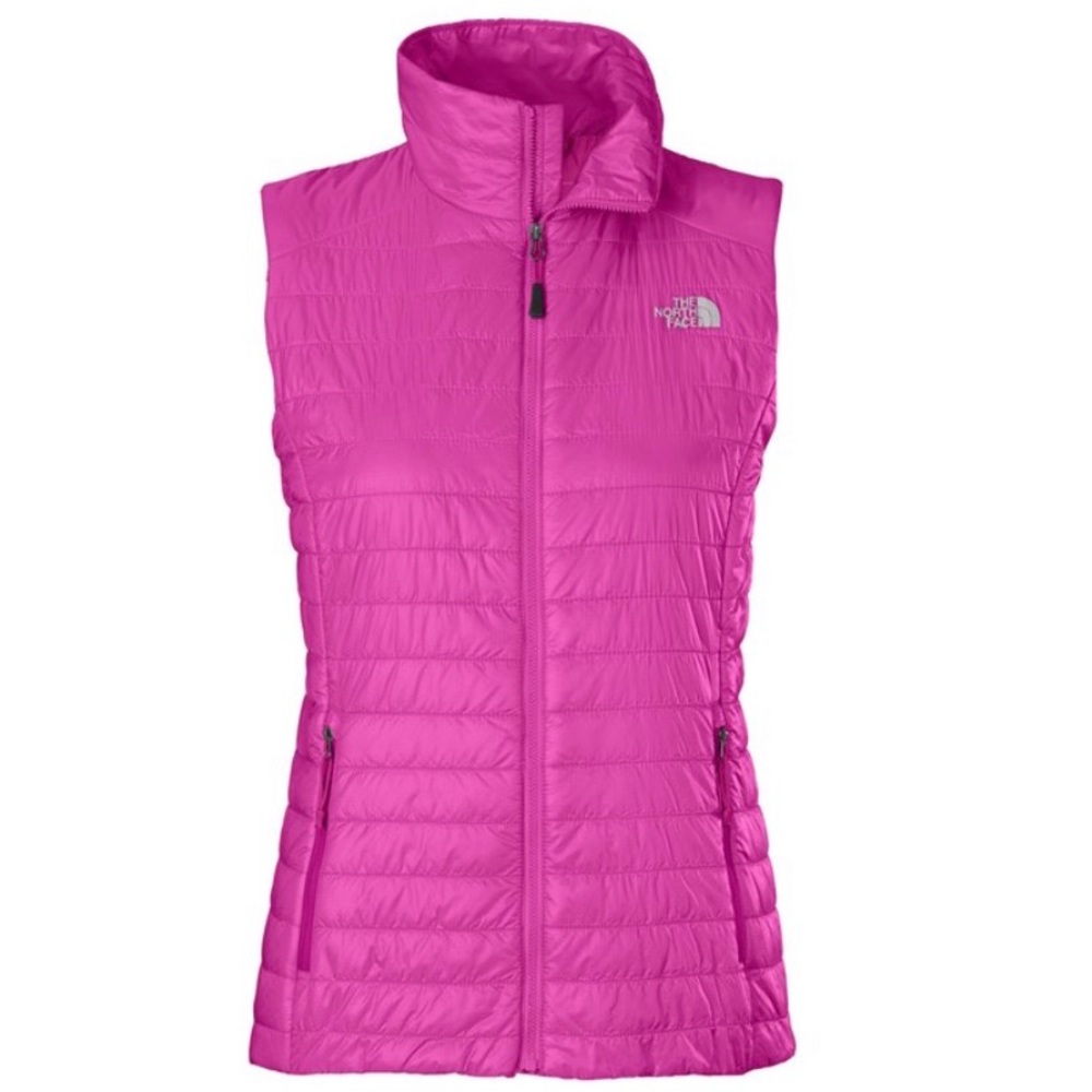 THE NORTH FACE Hot Pink Flashdry Vest - Large